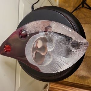 Maleras Mats Jonasson Sweden Rare Santa Claus St Nick Votive 4 Candle Ho…